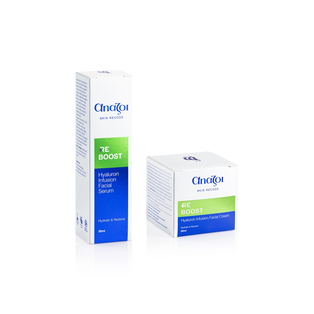 Re Boost Hyaluron Infusion Facial Cream - Serum